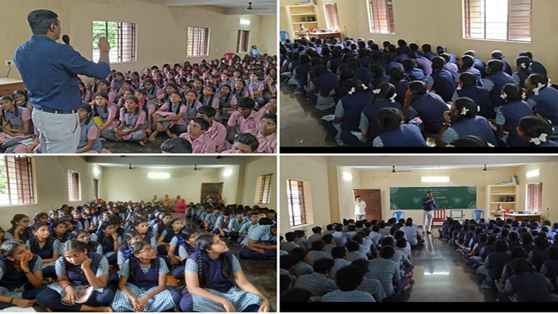 Career Guidance Programme at Governement ADW School, Moulivakkam